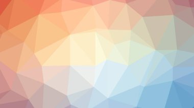 Renkli, üç taraflı düşük Poli, mozaik desen arka plan, vektör poligonal şekil grafiği, degrade, racio 1:1.777 Ultra Hd, 8 k ile Origami tarzı