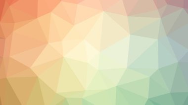 Renkli, üç taraflı düşük Poli, mozaik desen arka plan, vektör poligonal şekil grafiği, degrade, racio 1:1.777 Ultra Hd, 8 k ile Origami tarzı