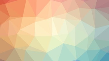 Renkli, üç taraflı düşük Poli, mozaik desen arka plan, vektör poligonal şekil grafiği, degrade, racio 1:1.777 Ultra Hd, 8 k ile Origami tarzı