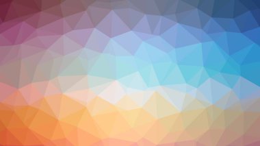 Renkli, üç taraflı düşük Poli, mozaik desen arka plan, vektör poligonal şekil grafiği, degrade, racio 1:1.777 Ultra Hd, 8 k ile Origami tarzı