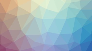 Renkli, üç taraflı düşük Poli, mozaik desen arka plan, vektör poligonal şekil grafiği, degrade, racio 1:1.777 Ultra Hd, 8 k ile Origami tarzı