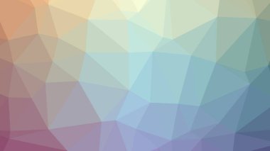 Renkli, üç taraflı düşük Poli, mozaik desen arka plan, vektör poligonal şekil grafiği, degrade, racio 1:1.777 Ultra Hd, 8 k ile Origami tarzı