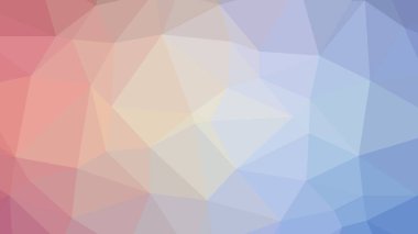 Renkli, üç taraflı düşük Poli, mozaik desen arka plan, vektör poligonal şekil grafiği, degrade, racio 1:1.777 Ultra Hd, 8 k ile Origami tarzı