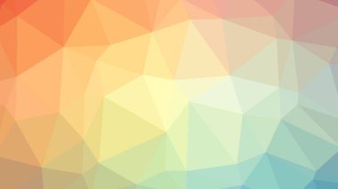 Renkli, üç taraflı düşük Poli, mozaik desen arka plan, vektör poligonal şekil grafiği, degrade, racio 1:1.777 Ultra Hd, 8 k ile Origami tarzı