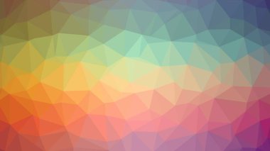 Renkli, üç taraflı düşük Poli, mozaik soyut desen arka plan, vektör poligonal şekil grafiği, yaratıcı iş, degrade, racio 1:1,777 Ultra Hd, 8 k ile Origami tarzı