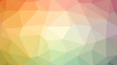 Renkli, üç taraflı düşük Poli, mozaik soyut desen arka plan, vektör poligonal şekil grafiği, yaratıcı iş, degrade, racio 1:1,777 Ultra Hd, 8 k ile Origami tarzı