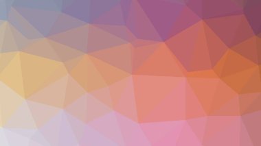 Renkli, üç taraflı düşük Poli, mozaik soyut desen arka plan, vektör poligonal şekil grafiği, yaratıcı iş, degrade, racio 1:1,777 Ultra Hd, 8 k ile Origami tarzı