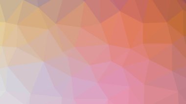 Renkli, üç taraflı düşük Poli, mozaik soyut desen arka plan, vektör poligonal şekil grafiği, yaratıcı iş, degrade, racio 1:1,777 Ultra Hd, 8 k ile Origami tarzı