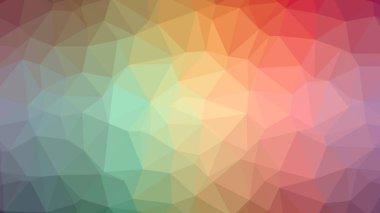 Renkli, üç taraflı düşük Poli, mozaik soyut desen arka plan, vektör poligonal şekil grafiği, yaratıcı iş, degrade, racio 1:1,777 Ultra Hd, 8 k ile Origami tarzı