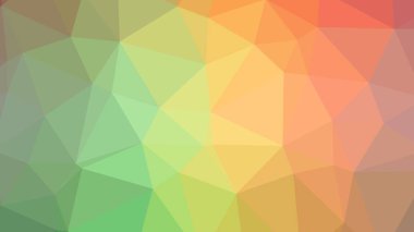 Renkli, üç taraflı düşük Poli, mozaik soyut desen arka plan, vektör poligonal şekil grafiği, yaratıcı iş, degrade, racio 1:1,777 Ultra Hd, 8 k ile Origami tarzı