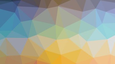 Renkli, üç taraflı düşük Poli, mozaik soyut desen arka plan, vektör poligonal şekil grafiği, yaratıcı iş, degrade, racio 1:1,777 Ultra Hd, 8 k ile Origami tarzı