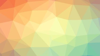 Renkli, üç taraflı düşük Poli, mozaik soyut desen arka plan, vektör poligonal şekil grafiği, yaratıcı iş, degrade, racio 1:1,777 Ultra Hd, 8 k ile Origami tarzı