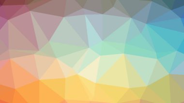 Renkli, üç taraflı düşük Poli, mozaik soyut desen arka plan, vektör poligonal şekil grafiği, yaratıcı iş, degrade, racio 1:1,777 Ultra Hd, 8 k ile Origami tarzı