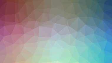 Renkli, üç taraflı düşük Poli, mozaik soyut desen arka plan, vektör poligonal şekil grafiği, yaratıcı iş, degrade, racio 1:1,777 Ultra Hd, 8 k ile Origami tarzı