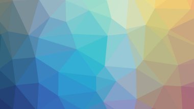 Renkli, üç taraflı düşük Poli, mozaik soyut desen arka plan, vektör poligonal şekil grafiği, yaratıcı iş, degrade, racio 1:1,777 Ultra Hd, 8 k ile Origami tarzı