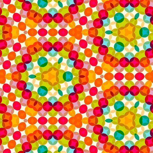 Abstrakte bunte Sechseck Quadrat geometrische nahtlose Muster symmetrische Kaleidoskop-Mode — Stockfoto