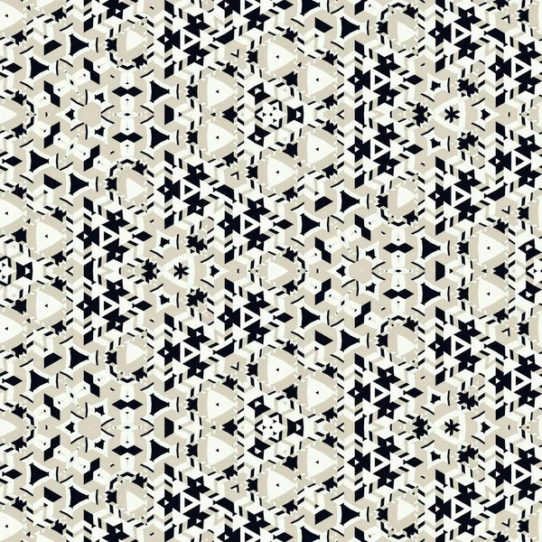 Abstracto hexágono colorido cuadrado geométrico sin costura patrón simétrico caleidoscopio moda —  Fotos de Stock
