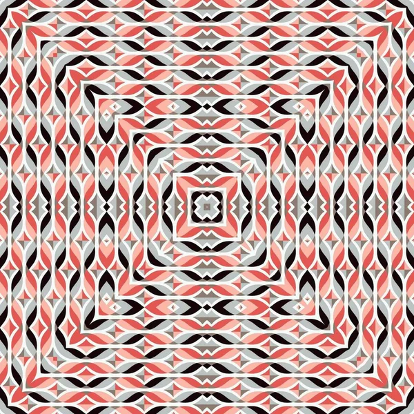 추상 화려한 육각형 정연 한 기하학적 원활한 패턴 대칭 만화경 패션 — 스톡 사진