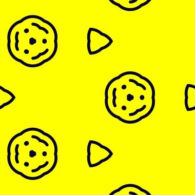 soyut renkli altıgen kare geometrik dikişsiz desen simetrik kaleydoskop moda, tasarım 