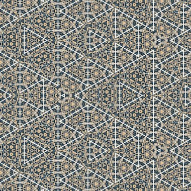 soyut renkli altıgen kare geometrik dikişsiz desen simetrik kaleydoskop moda, tasarım 