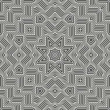 soyut renkli altıgen kare geometrik dikişsiz desen simetrik kaleydoskop moda, tasarım 