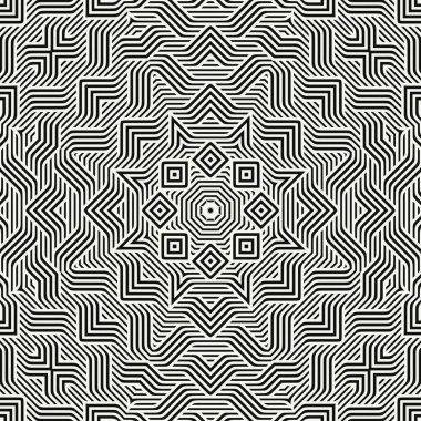 soyut renkli altıgen kare geometrik dikişsiz desen simetrik kaleydoskop moda, tasarım 