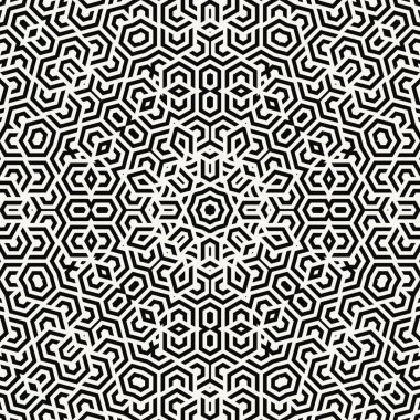 soyut renkli altıgen kare geometrik dikişsiz desen simetrik kaleydoskop moda, tasarım 