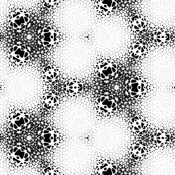 Abstract Colorful Hexagon Square Geometric Seamless Pattern Symmetric Kaleidoscope Fashion — Stock Photo, Image