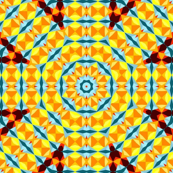 soyut renkli altıgen kare geometrik dikişsiz desen simetrik kaleydoskop moda, tasarım 