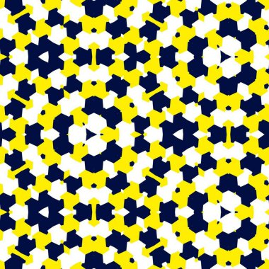soyut renkli altıgen kare geometrik dikişsiz desen simetrik kaleydoskop moda, tasarım 