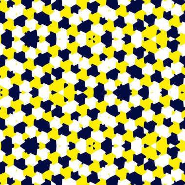 soyut renkli altıgen kare geometrik dikişsiz desen simetrik kaleydoskop moda, tasarım 