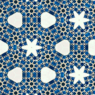 soyut renkli altıgen kare geometrik dikişsiz desen simetrik kaleydoskop moda, tasarım 