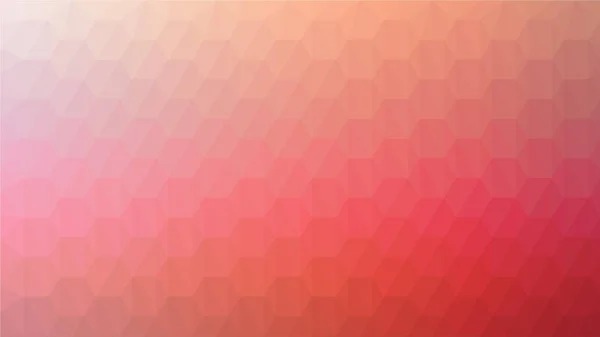 Färgglada Hexagon Låg Poly Mosaik Mönster Bakgrund Vector Polygonal Illustration — Stock vektor