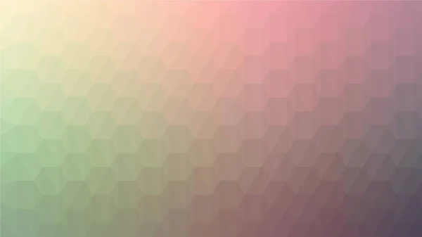 Färgglada Hexagon Låg Poly Mosaik Mönster Bakgrund Vector Polygonal Illustration — Stock vektor