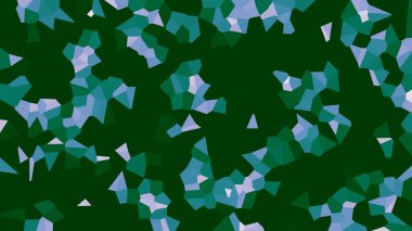 Renkli voronoi vektör soyut. Sorunsuz düzensiz satırları mozaik desen. Geometrik düz ızgara 