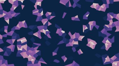 Renkli voronoi vektör soyut. Sorunsuz düzensiz satırları mozaik desen. Geometrik düz ızgara 