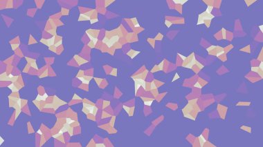 Renkli voronoi vektör soyut. Sorunsuz düzensiz satırları mozaik desen. Geometrik düz ızgara 