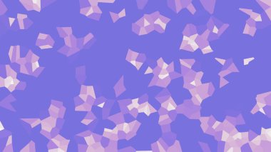 Renkli voronoi vektör soyut. Sorunsuz düzensiz satırları mozaik desen. Geometrik düz ızgara 