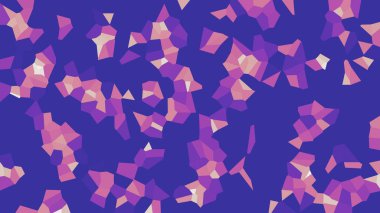 Renkli voronoi vektör soyut. Sorunsuz düzensiz satırları mozaik desen. Geometrik düz ızgara 