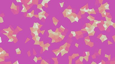 Renkli voronoi vektör soyut. Sorunsuz düzensiz satırları mozaik desen. Geometrik düz ızgara 