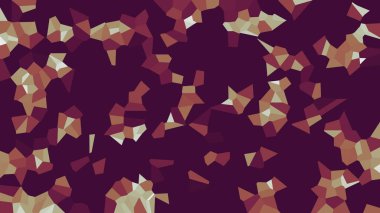 Renkli voronoi vektör soyut. Sorunsuz düzensiz satırları mozaik desen. Geometrik düz ızgara 