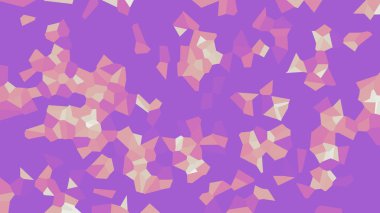 Renkli voronoi vektör soyut. Sorunsuz düzensiz satırları mozaik desen. Geometrik düz ızgara 