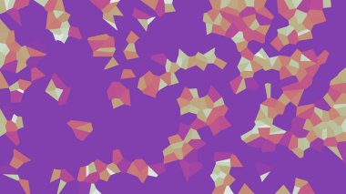 Renkli voronoi vektör soyut. Sorunsuz düzensiz satırları mozaik desen. Geometrik düz ızgara 