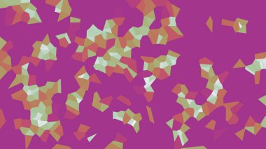 Renkli voronoi vektör soyut. Sorunsuz düzensiz satırları mozaik desen. Geometrik düz ızgara 