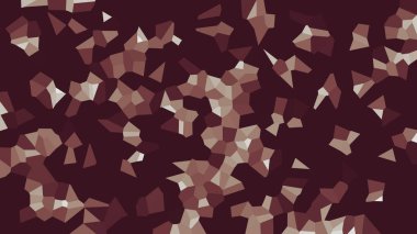 Renkli voronoi vektör soyut. Sorunsuz düzensiz satırları mozaik desen. Geometrik düz ızgara 