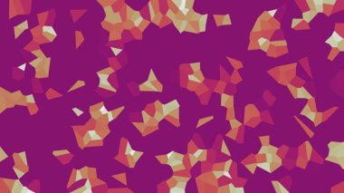 Renkli voronoi vektör soyut. Sorunsuz düzensiz satırları mozaik desen. Geometrik düz ızgara 