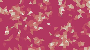 Renkli voronoi vektör soyut. Sorunsuz düzensiz satırları mozaik desen. Geometrik düz ızgara 