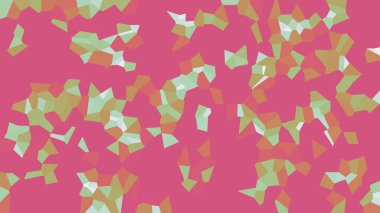 Renkli voronoi vektör soyut. Sorunsuz düzensiz satırları mozaik desen. Geometrik düz ızgara 