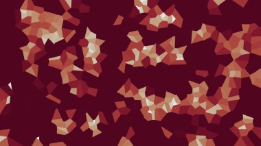 Renkli voronoi vektör soyut. Sorunsuz düzensiz satırları mozaik desen. Geometrik düz ızgara 