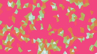 Renkli voronoi vektör soyut. Sorunsuz düzensiz satırları mozaik desen. Geometrik düz ızgara 